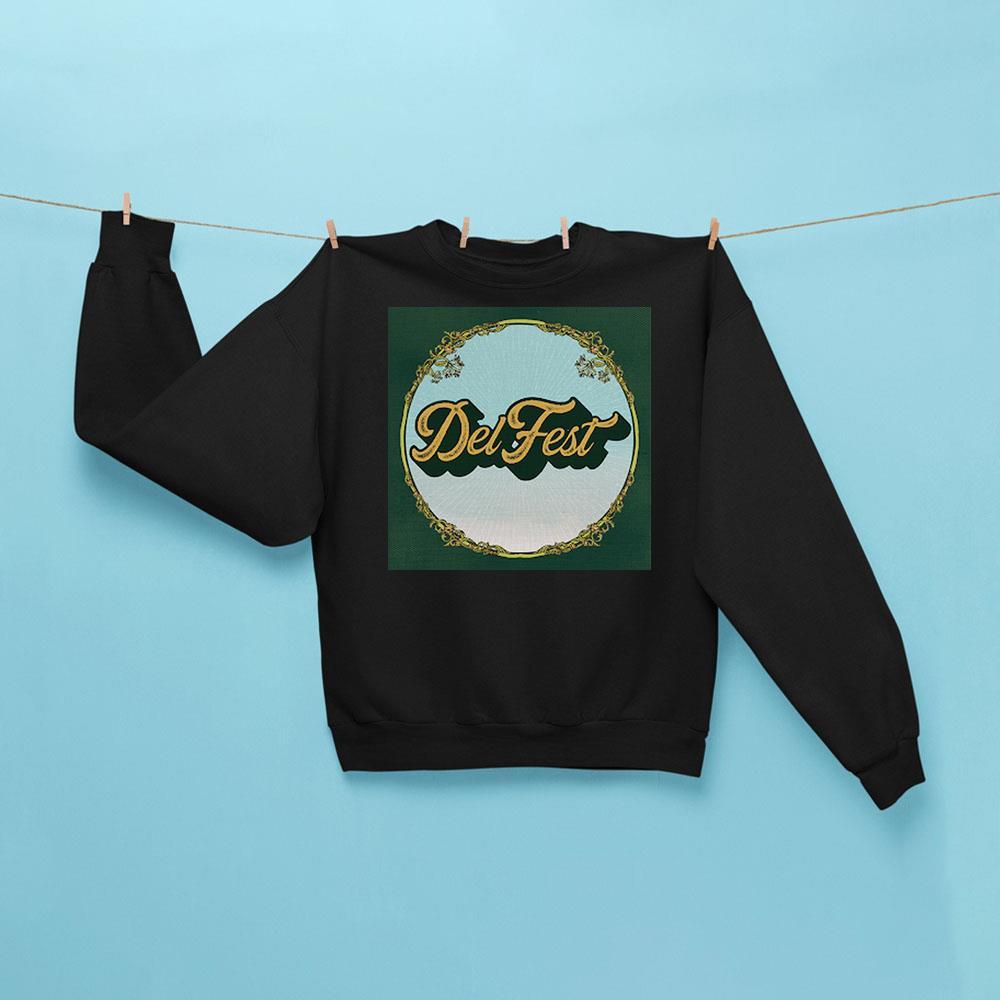 DelFest 2026 Sweatshirt Black Birthday Gift For Husband