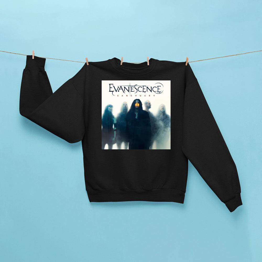 Evanescence Sanctuary Sweatshirt Black Evanescence Merch Gift For Rock Fans