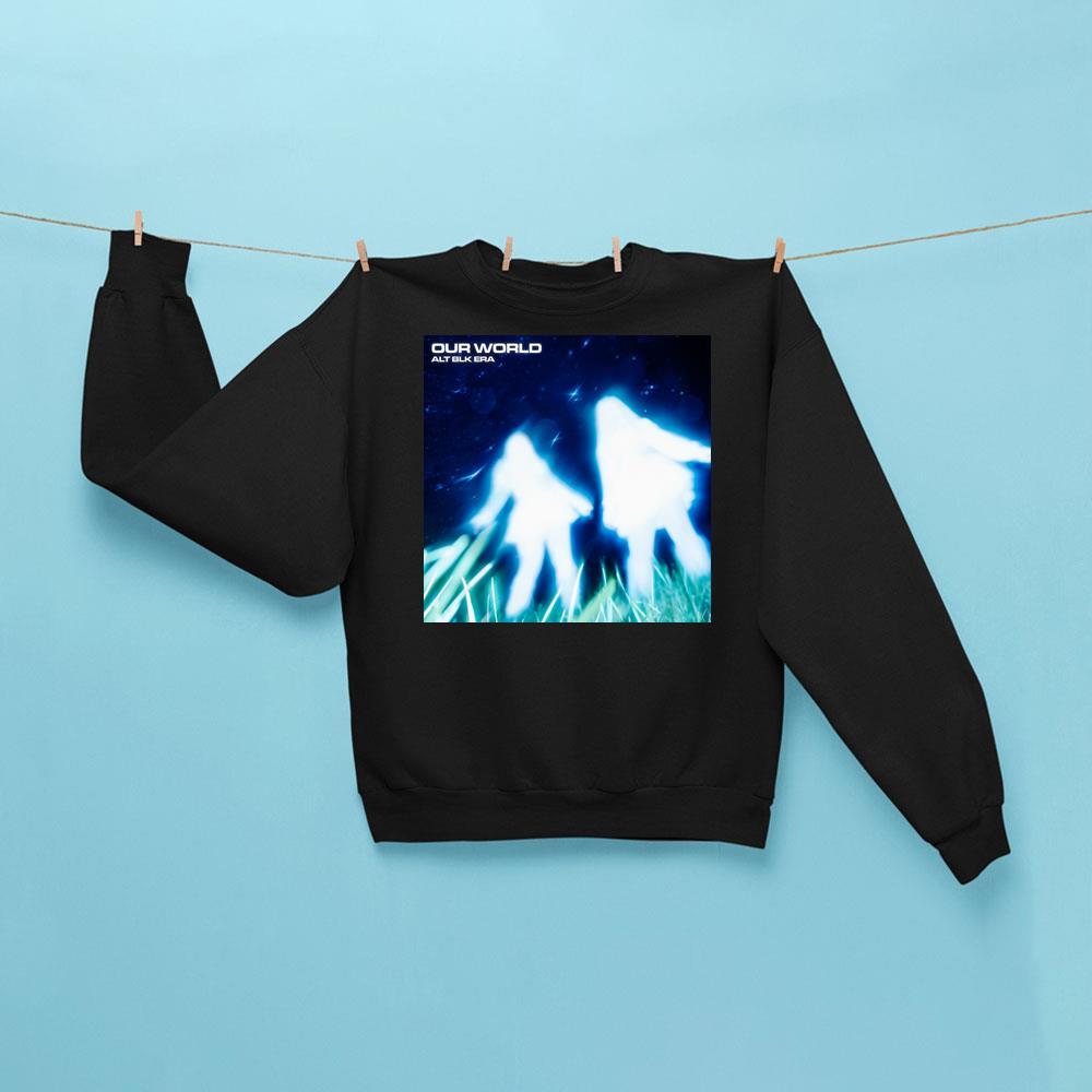Alt Blk Era Our World Sweatshirt Alt Blk Era Merch Gift Ideas For Music Lovers