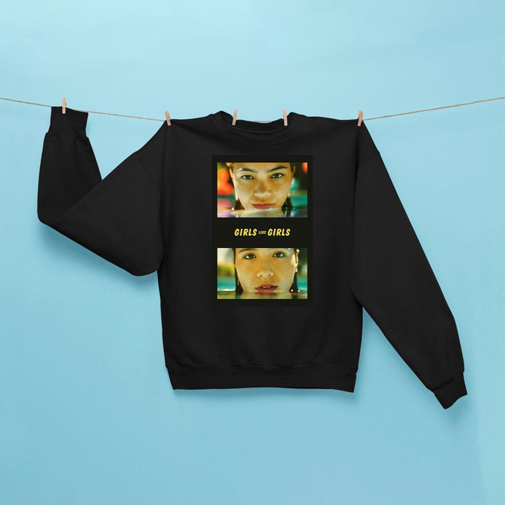 Girls Like Girls 2026 Movie Sweatshirt Black Girls Like Girls Merch Gift For Fans