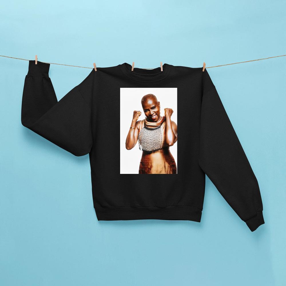 Anglique Kidjo Hope Sweatshirt Anglique Kidjo Merch Black Gifts For Music Fans