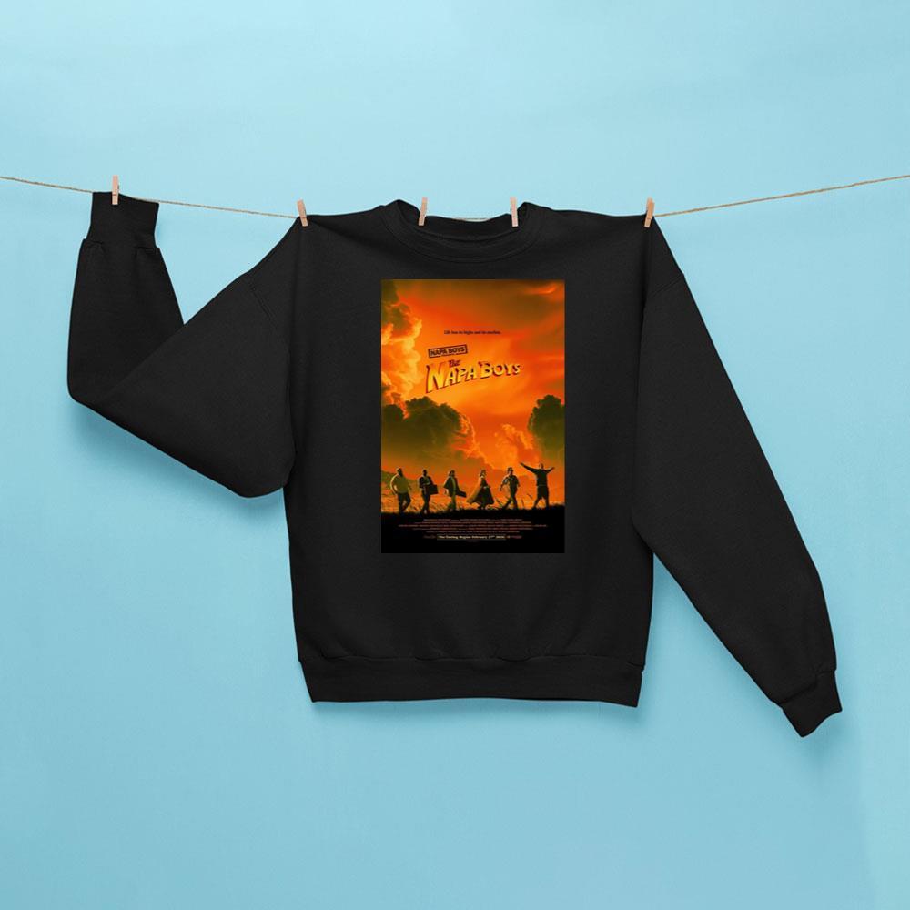 The Napa Boys 2026 Movie Sweatshirt The Napa Boys Merch Movie Fan Gifts
