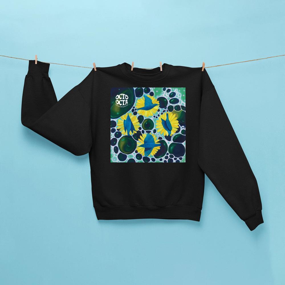 Octo Octa Sigils For Survival Sweatshirt Black Octo Octa Merch Gift Ideas For DJ Fans