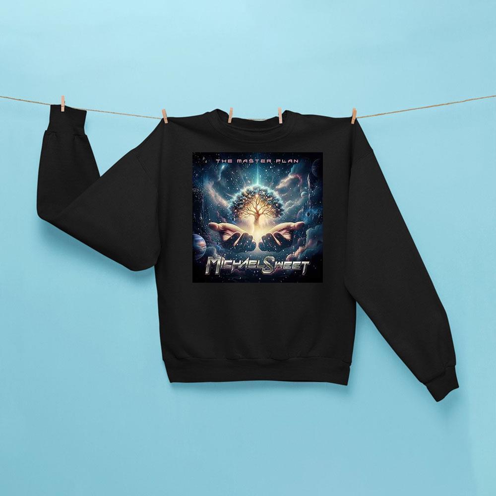 Michael Sweet The Master Plan Sweatshirt Black Michael Sweet Merch Gifts For Music Lovers
