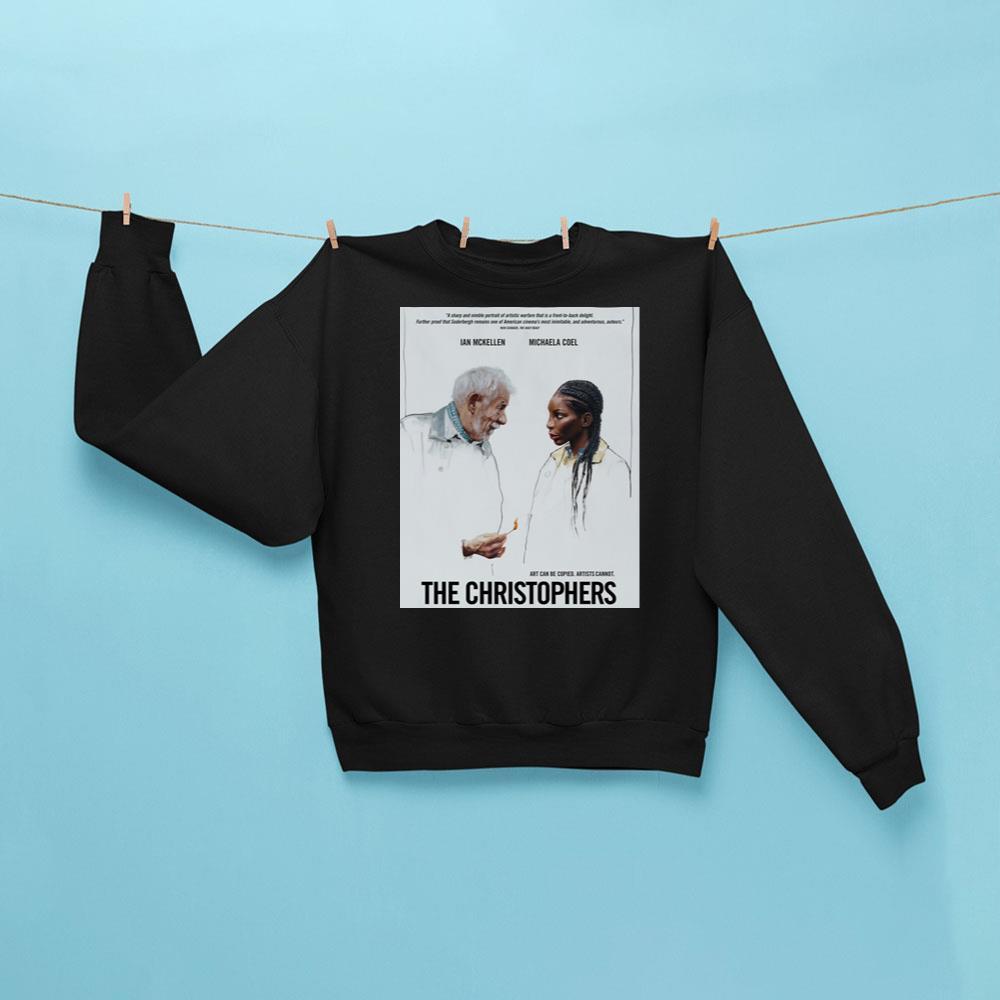 The Christophers 2026 Movie Sweatshirt Black The Christophers Merch Gifts For Fan
