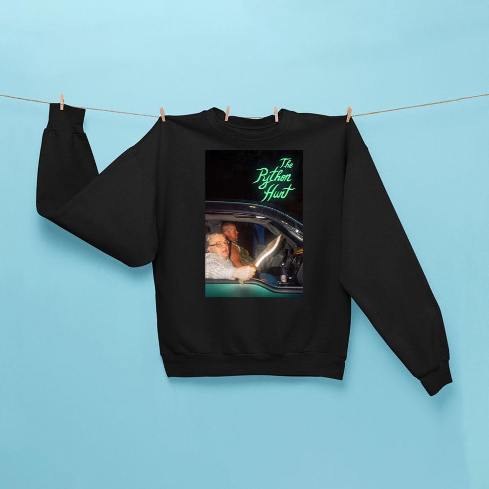 The Python Hunt Movie Sweatshirt Black The Python Hunt Merch Movie Fan Gifts