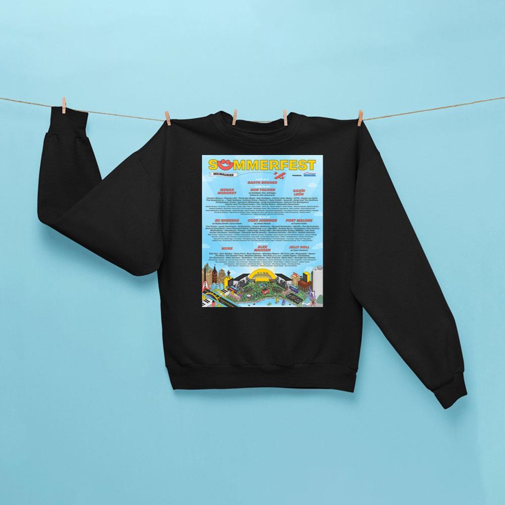Summerfest 2026 Music Festival Sweatshirt Summerfest Merch Gifts For People Who Like Music