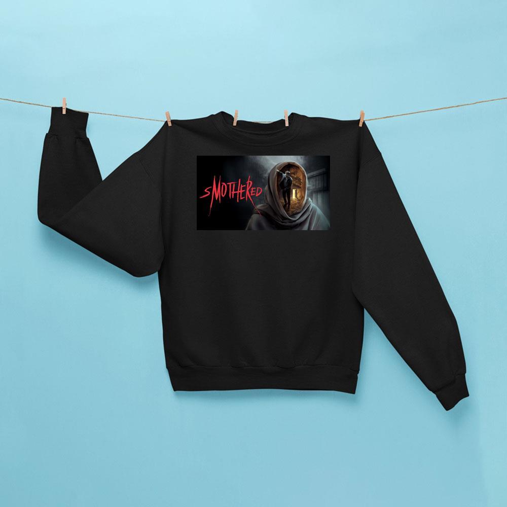 Smothered TV Series Sweatshirt Black Smothered Merch Gift For Friends
