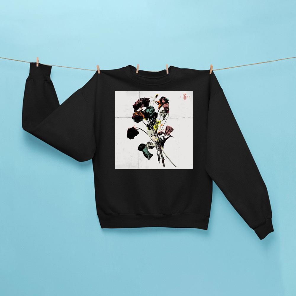 Shinedown Eight Sweatshirt Black Shinedown Merch Gifts For Rock Band Fans