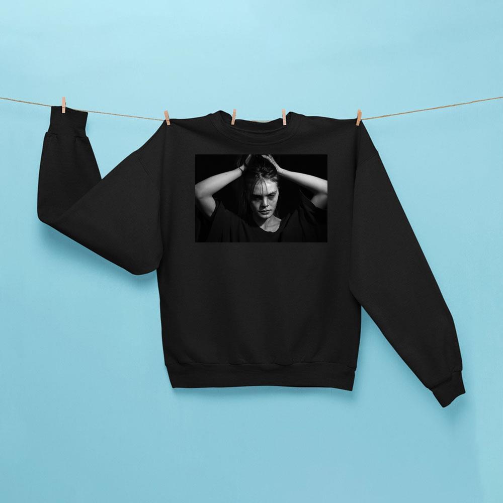 Sofia Isella Something Is A Shell Sweatshirt Black Sofia Isella Merch Gift For Her