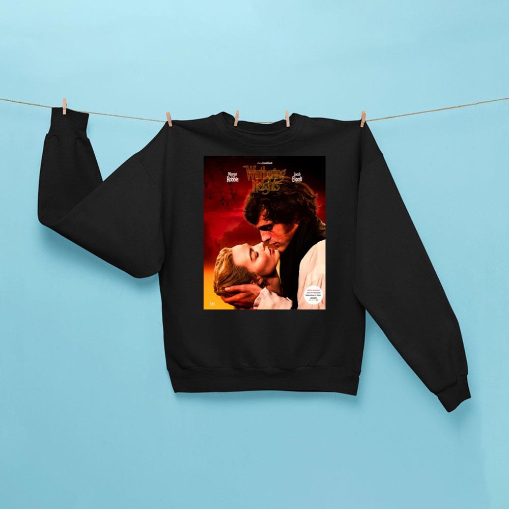 Wuthering Heights 2026 Movie Sweatshirt Black Wuthering Heights Merch Gifts For Fans