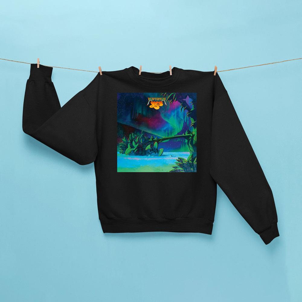Yes Aurora Sweatshirt 2026 Yes Merch Gifts For Music Lovers