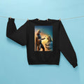 Star Wars Merch The Mandalorian And Grogu Sweatshirt Black Best Gifts For Movie Fans