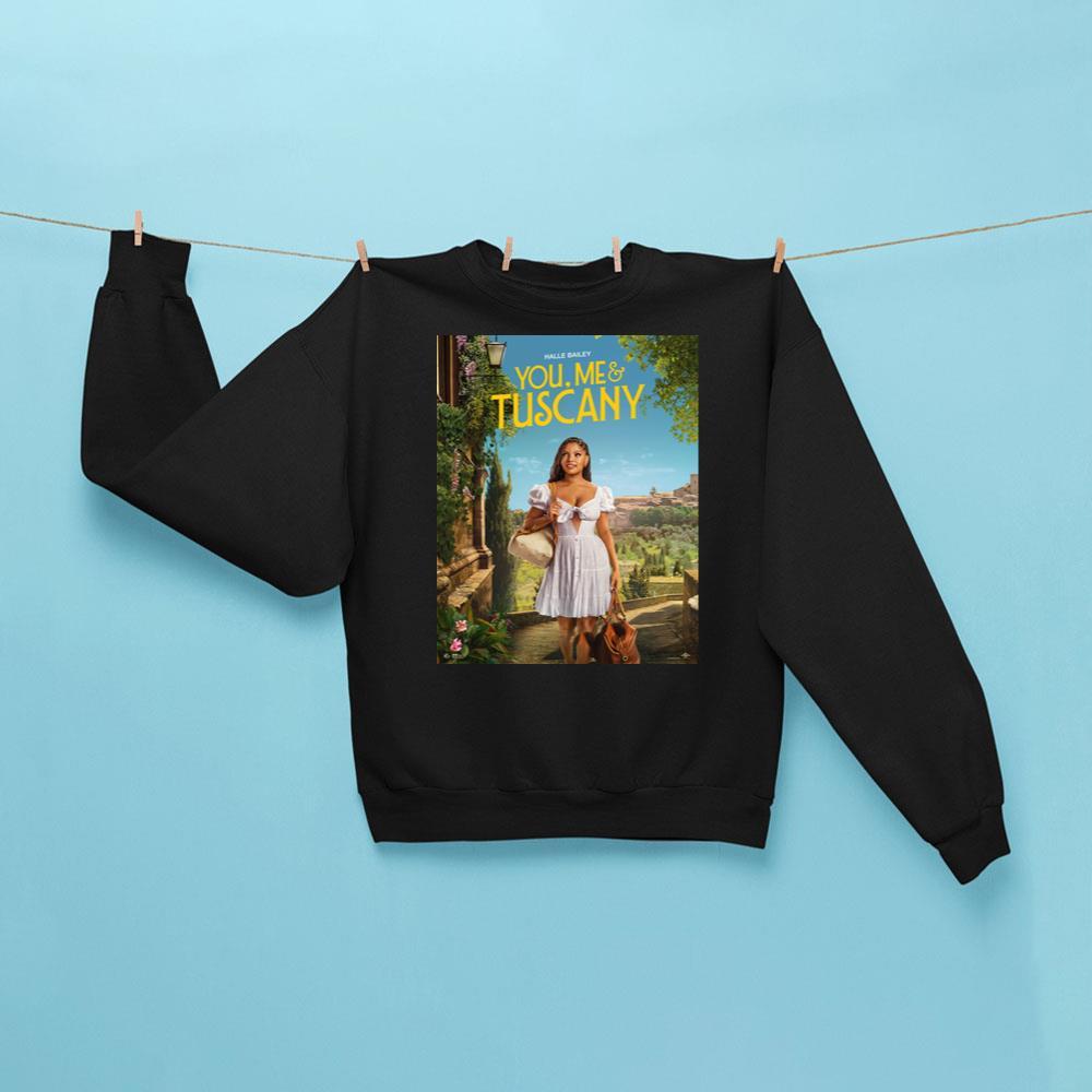 You Me And Tuscany Merch 2026 Movie Sweatshirt Black Best Gifts For Movie Lovers