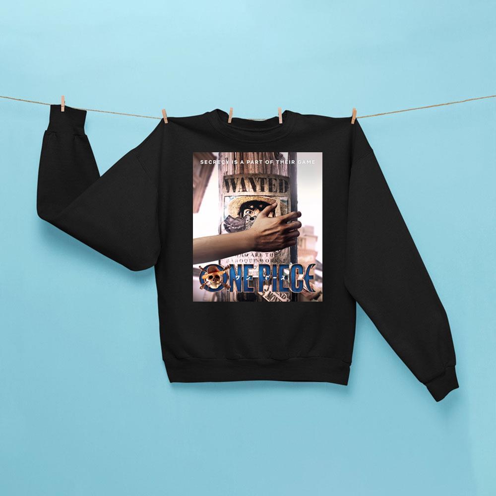 One Piece Live Action 2 2026 Sweatshirt Black One Piece Merch Birthday Ideas For Him