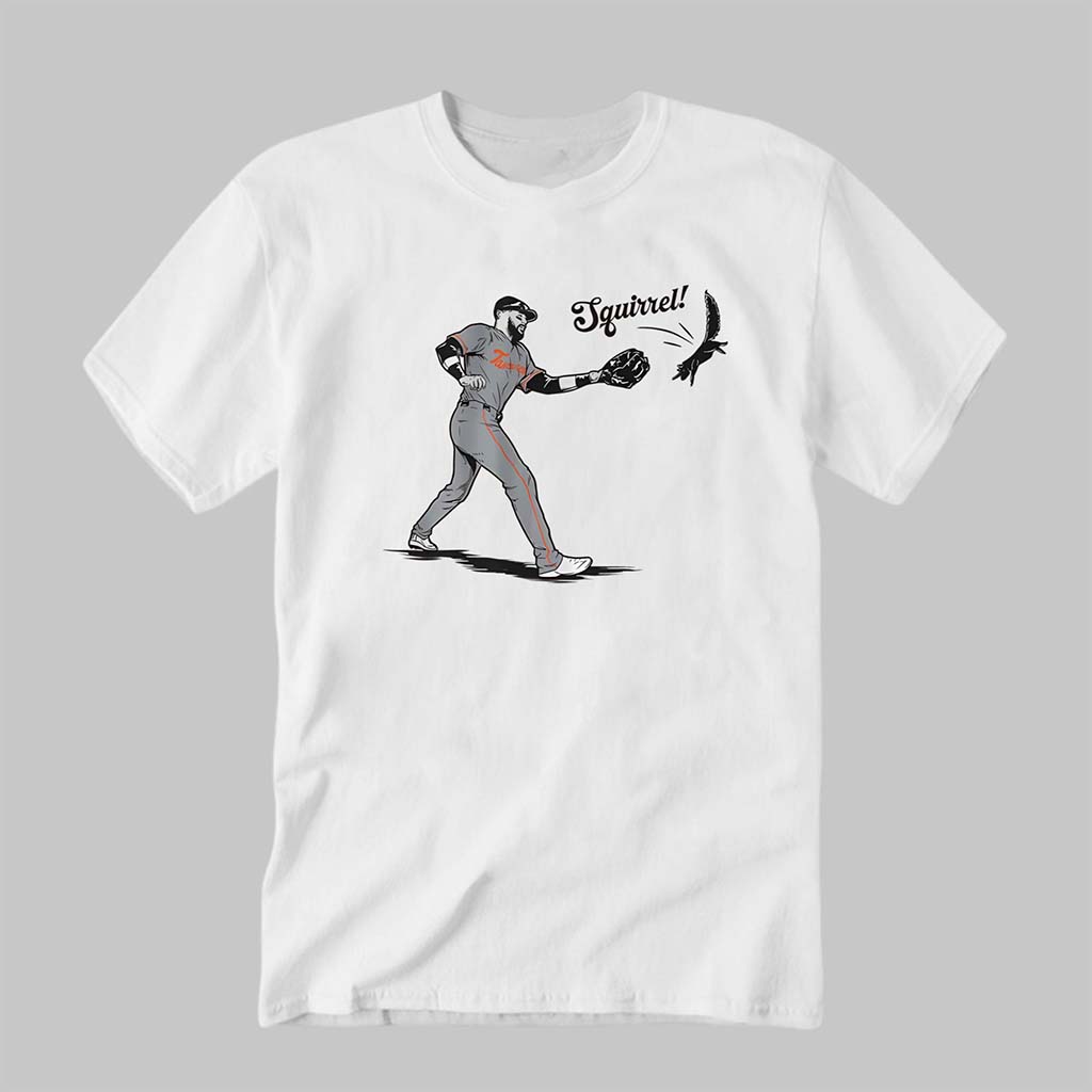 Leody Taveras Squirrel Shirt Baltimore Orioles Merch Presents For Baseball Fans