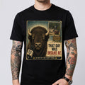 Yellowstone Wildlife Do Not Pet The Fluffy Cows T-Shirt Funny Tees Yellowstone Merch Fan Gifts