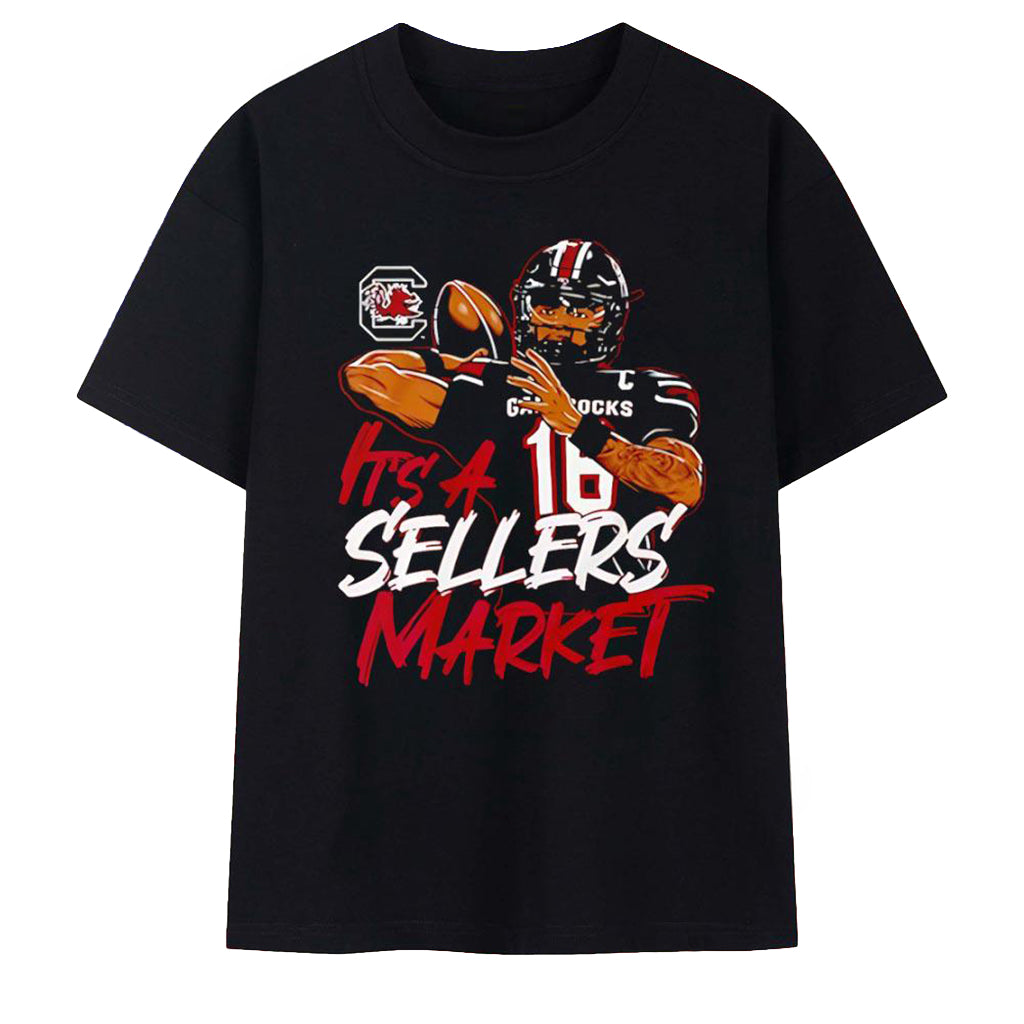 South Carolina Gamecocks 16 It_s A Sellers Market T-Shirt Gamecocks Merch Gifts For Fans