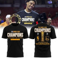 Golden State Warriors Champions 2026 Summer League Shirt Black GS Warriors Merch Fan Gifts