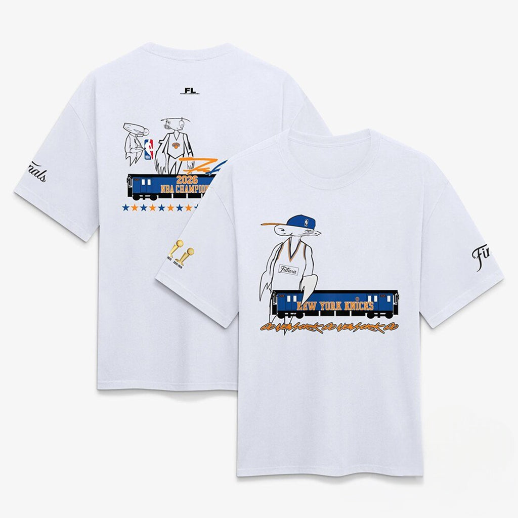 Futura X New York Knicks 2026 Champions Shirt NY Knicks Merch Gifts For Basketball Lover