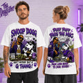 Snoop Dogg x Snoopy Puff Puff Pass The Mic T-Shirt Snoop Dogg Merch Gifts For Rapper Fan