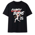 Chase Burns Cincinnati Reds Baseball Ace Pose Number T-Shirt 2026 Chase Burns Merch Fan Gifts