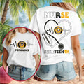 Pittsburgh Penguins Nurse Juneteenth 2026 Heart Stethoscope Shirt Penguins Merch Fan Gifts