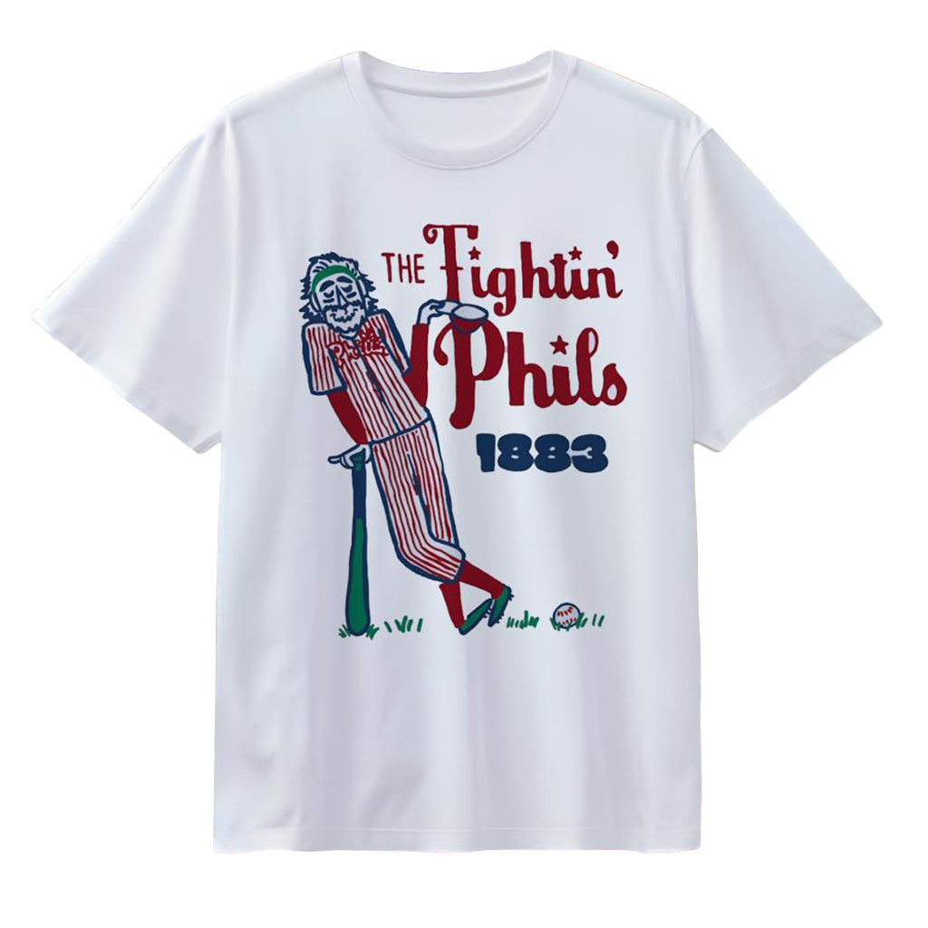 The Fightin Phils 1883 Retro Baseball Philadelphia Phillies T-Shirt Gifts For Baseball Fans