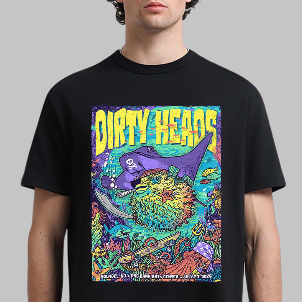 Dirty Heads Holmdel New Jersey 2026 Event T-Shirt Dirty Heads Merch Gift For Rockers