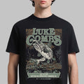 Luke Combs Edinburgh UK 2026 Night 1 Poster T-Shirt Luke Combs Merch Birthday Gift