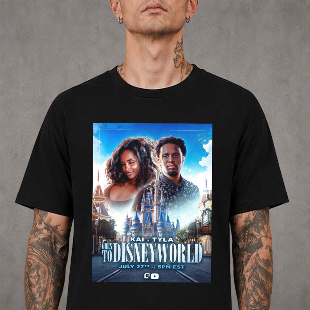 Kai Cenat X Tyla Goes To World 2026 T-Shirt Kai Cenat Merch Gift For Streamer Fans