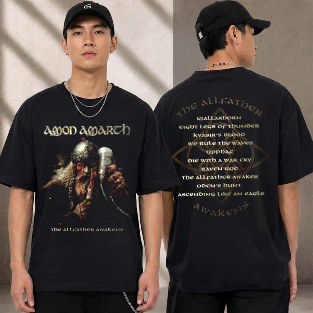 Amon Amarth The Allfather Awakens 2026 T-Shirt For Album Shirt Amon Amarth Merch Fan Gifts