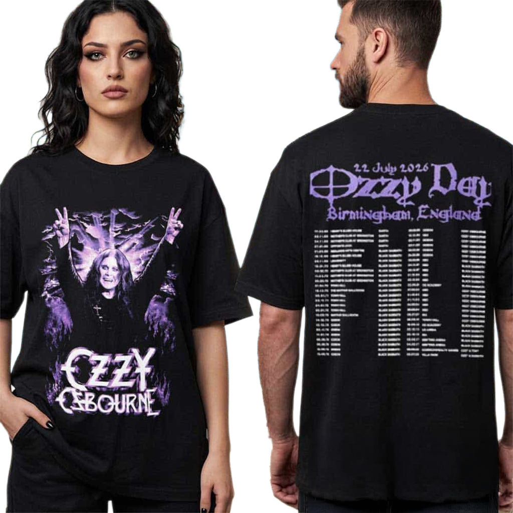 Ozzy Osbourne Celebrates Ozzy Day Birmingham 2026 T-Shirt Ozzy Osbourne Merch Gift For Rockers