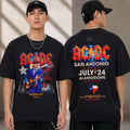 ACDC San Antonio Texas 2026 Event T-Shirt At Alamodome Shirt AC DC Pwr Up Tour Merch