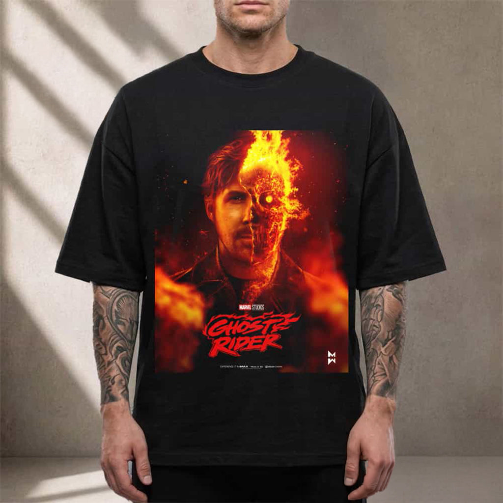 Ryan Gosling Is Ghost Rider 2028 Marvel Studios T-Shirt Ghost Rider Merch Present