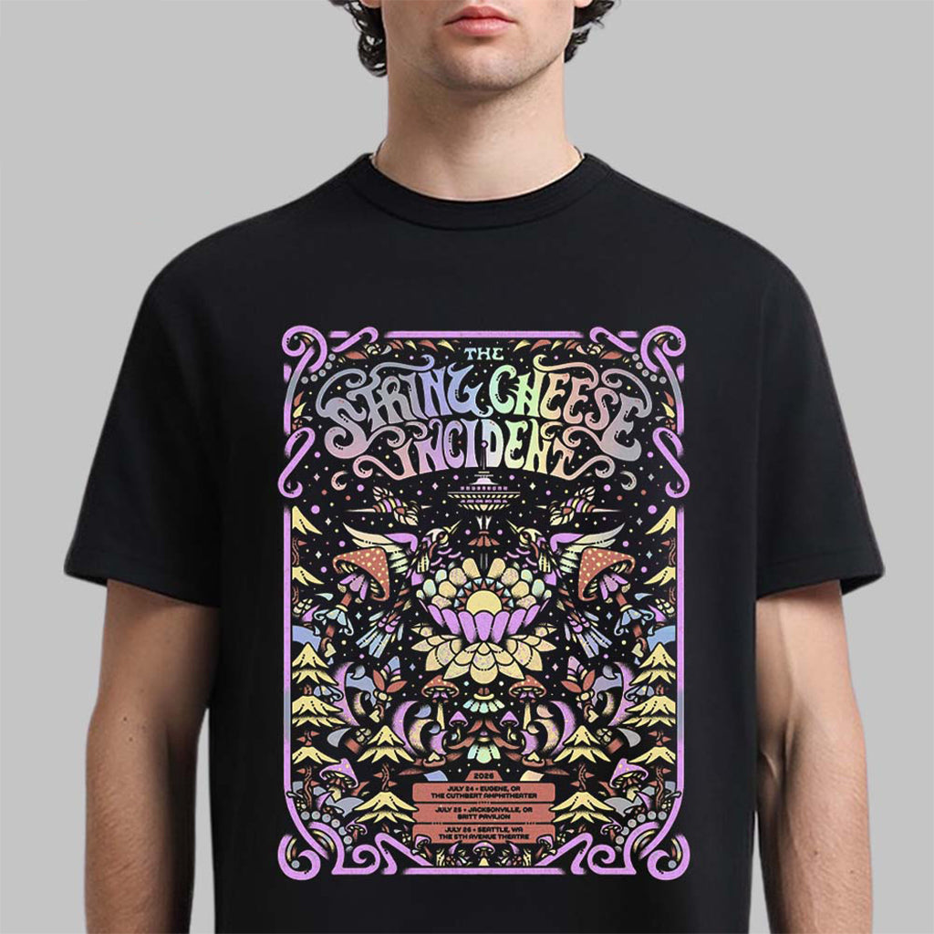 The String Cheese Incident Oregon Washington Tour 2026 T-Shirt String Cheese Merch Gift