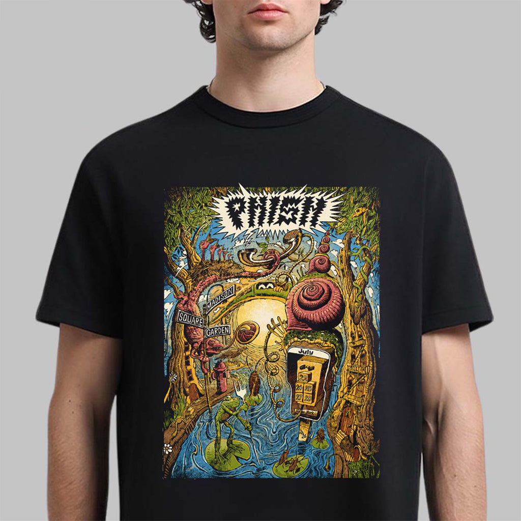 Phish Merch Dry Goods Five Nights At Madison Square Garden New York City 2026 T-Shirt