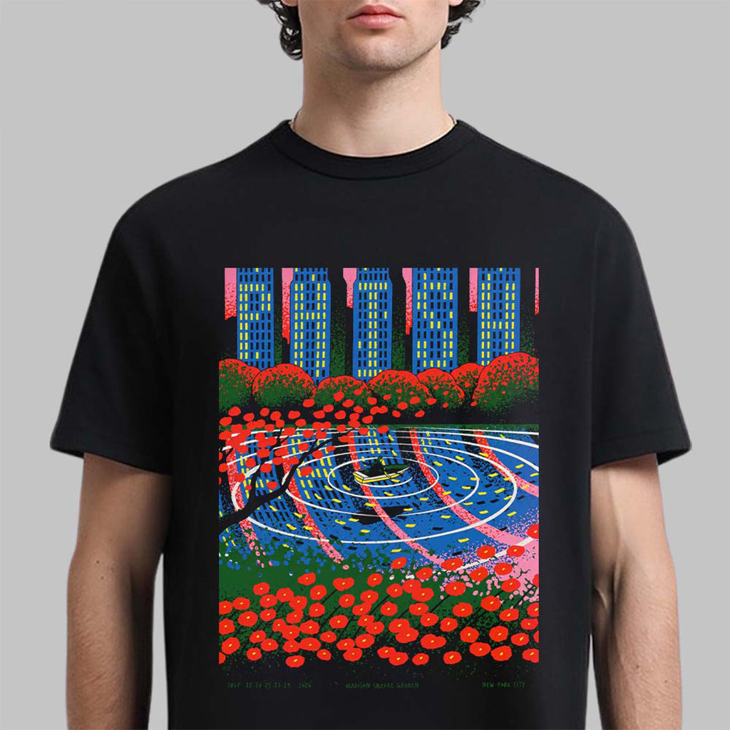 Phish Merch Dry Goods Five Nights Madison Square Garden New York City 2026 T-Shirt Present For Him