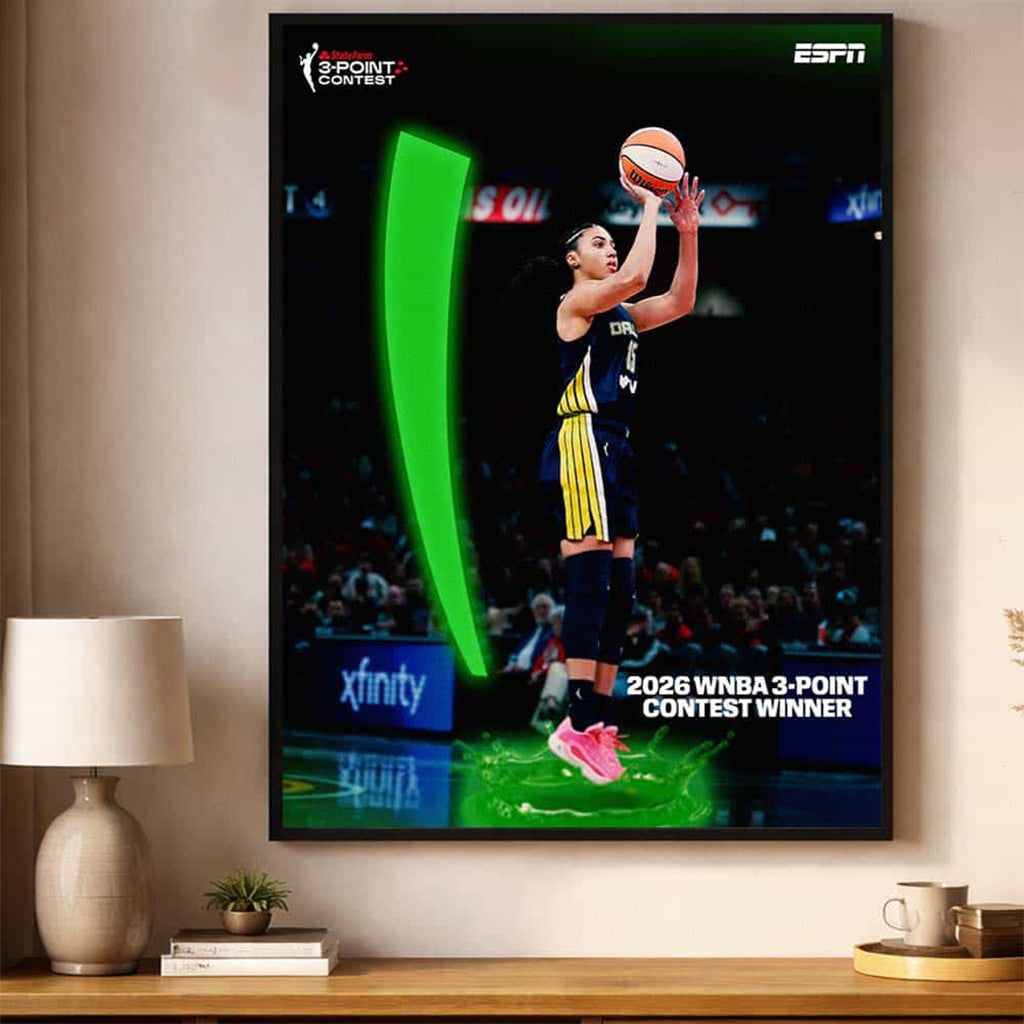 Congrats Azzi Fudd 2026 WNBA 3 Point Contest Winner Poster Azzi Fudd Merch Gift For Fans