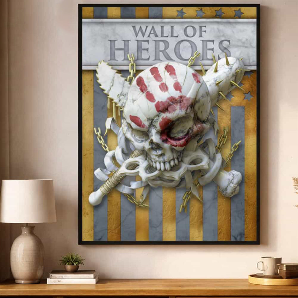 Five Finger Death Punch Wall Of Heroes Poster Five Finger Death Merch Gifts For Brother