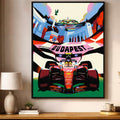 Ferrari F1 Hungaroring Budapest Grand Prix 2026 Marta Signori Poster Ferrari Merch Gift Idea