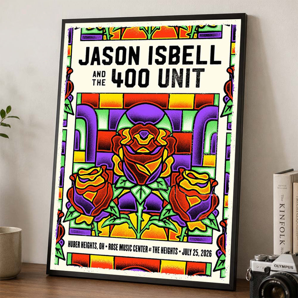 Jason Isbell And The 400 Unit Huber Heights Ohio 2026 Event Poster Home Decor Gift