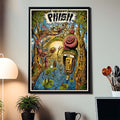 Phish Five Nights MSG New York Maarten Donders Poster Phish Merch Gift For Rockers Fans