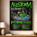 Alestorm Band UK And Ireland Tour January 2027 Schedule Tour Dates Poster Alestorm Merch Gifts