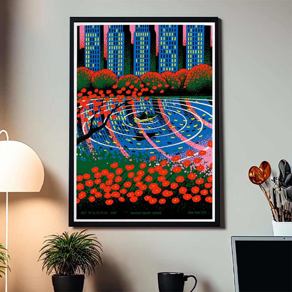 Phish Five Nights New York City 2026 M Fatchurofi Poster Phish Merch Gift For Rockers Fans