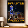 ACDC Pwr Up Tour 2026 Toronto ON Poster ACDC Merch Gift For Rockers Fans