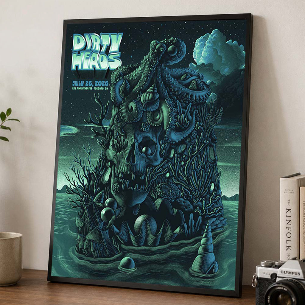 Dirty Heads Toronto ON Canada RBG Amphitheatre 2026 Poster Dirty Heads Merch Gift For Fans