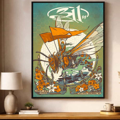 311 Band Holmdel New Jersey PNC Bank Arts Center 2026 Poster 311 Band Merch Gift For Rockers Fans