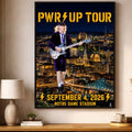 ACDC Pwr Up Tour 2026 Notre Dame IN Event Notre Dame North America Poster ACDC Merch Fan Gift