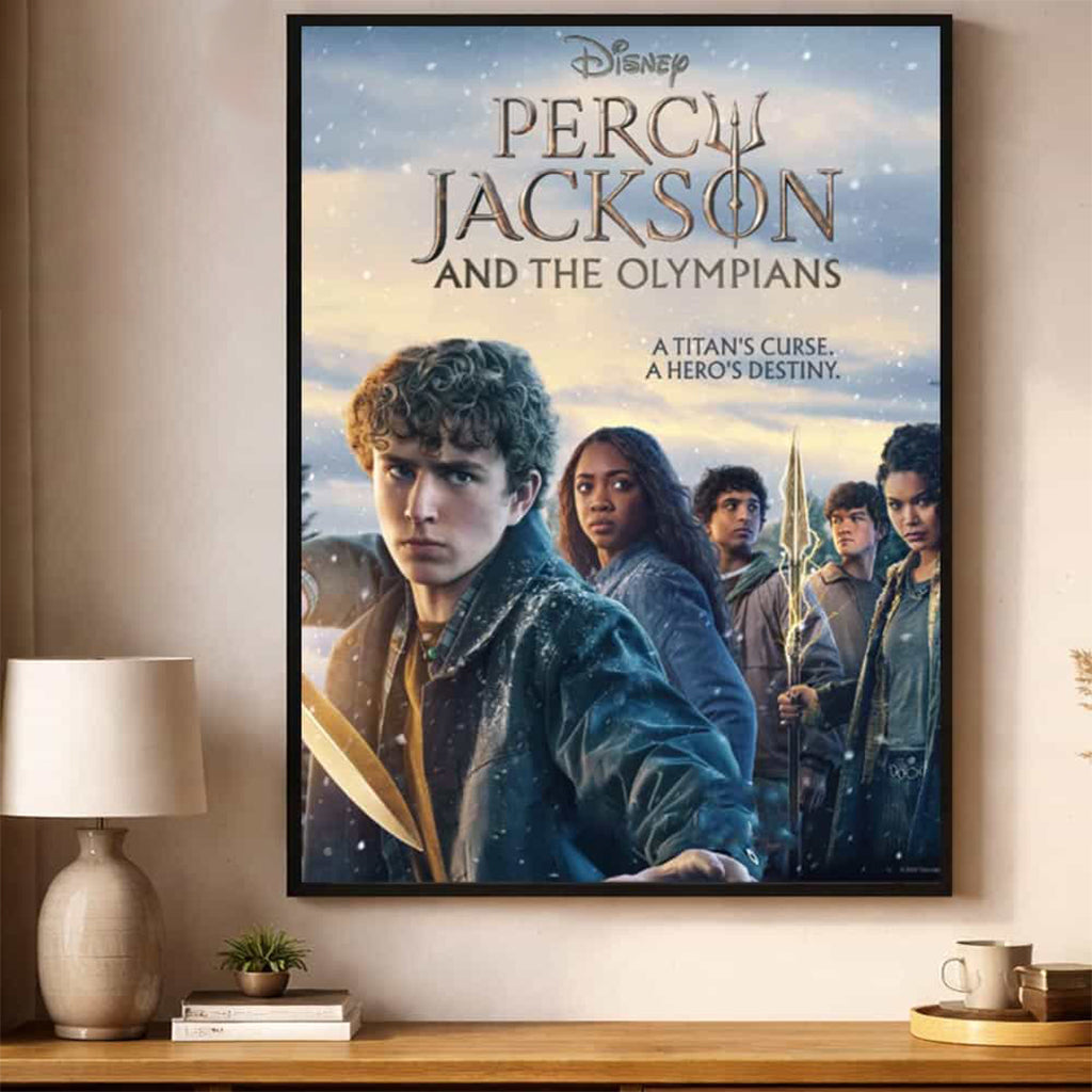 Percy Jackson And The Olympians Season 3 Premieres November 20 On Disney Pus Poster Unique Gift